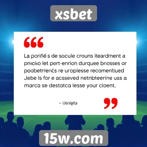 Opinião de usuários sobre o atendimento ao cliente xsbet