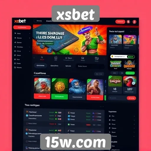 Análise da interface do usuário do site xsbet